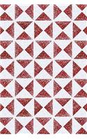 Journal Notebook Triangles With Dots Pattern 13