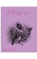 Full Of Love Sketchbook