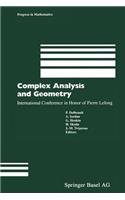 Complex Analysis and Geometry