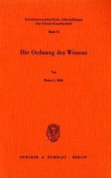 Die Ordnung Des Wissens