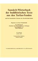 Sanskrit-WÃ¶rterbuch der buddhistischen Texte aus den Turfan-Funden. Lieferung 18