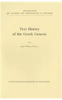 Text History of the Greek Genesis