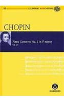 Frederic Chopin: Piano Concerto No. 2 in F Minor/F-Moll, Op. 21 [With CD (Audio)]