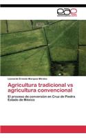 Agricultura tradicional vs agricultura convencional