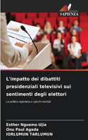 L'impatto dei dibattiti presidenziali televisivi sui sentimenti degli elettori