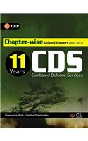 11 Years CDS Chapter-wise Solved Papers (2007-2017) 2018