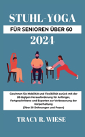 Stuhl-yoga für Senioren über 60