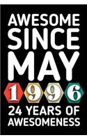 Awesome Since May 1996 - 24 Years of Awesomeness