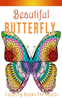 Beautiful Butterfly Coloring Book For Adults