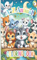 A-Z Animal Coloring Book -A-Z Animals