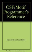 OSF/Motif Programmer's Reference Release 2.0