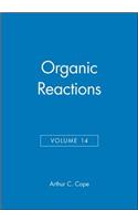 Organic Reactions, Volume 14