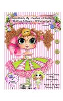 Sherri Baldy My-Besties Ella Bella Buttons And Bows Coloring Book