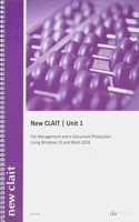 New Clait Unit 1 File Management and E-Document Production Using Windows 10 and Word 2016