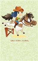 Girls Horse Journal