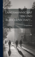 Landsmannschaften Und Burschenschaft...