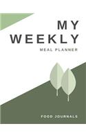 My Weekly Meal Planner