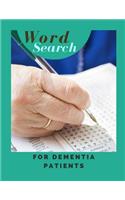 Word Search For Dementia Patients