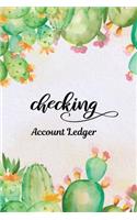 Checking Account Ledger