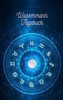 Wassermann Tagebuch: Sternzeichen Notizbuch