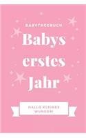 Babytagebuch Babys Erstes Jahr Hallo Kleines Wunder