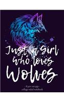 Just a Girl Who Loves Wolves