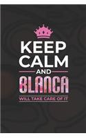 Keep Calm and Blanca Will Take Care of It