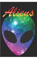 Aliens: Alien Notebook, Diary, Journal size 6x9