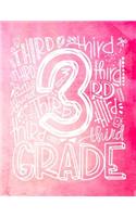 3rd Third Grade: Elementary School Teacher Planner 2019 - 2020 Student Roster - Lesson Organizer - Weekly Time Management - Teaching Curriculm Calendar Notebook - Pi