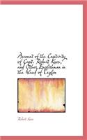 Account of the Captivity of Capt. Robert Knox, and Other Englishmen in the Island of Ceylon: (English)