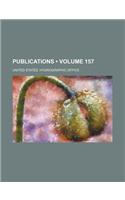 Publications (Volume 157)