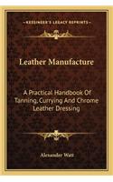 Leather Manufacture