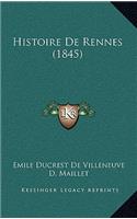 Histoire de Rennes (1845)