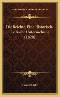 Die Beichte, Eine Historisch-Kritische Untersuchung (1828)