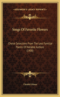 Songs Of Favorite Flowers