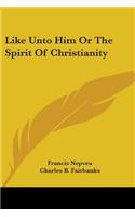 Like Unto Him Or The Spirit Of Christianity