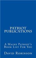 Patriot Publications: A Maine Patriot's Book List For You