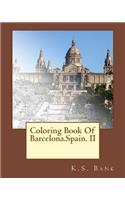 Coloring Book Of Barcelona.Spain. II