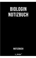 Notizbuch für Biologen / Biologe / Biologin