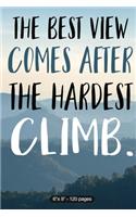 The Best View Comes After The Hardest Climb