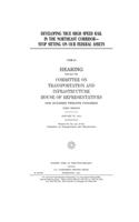Developing true high speed rail in the Northeast Corridor