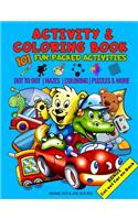 Activity & Coloring Book - 101 Fun Packed Activities