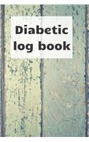 Diabetic Log Book: Blood sugar notebook, journal record, diabetic organiser, Glucose Tracker