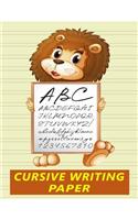 Cursive Writing Paper