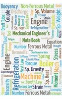 Mechanical Engineer's Note Book: College-Ruled, 120-Page, Lined, 6 X 9 in (15.2 X 22.9 CM)