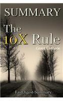 Summary of the 10x Rule by Grant Cardone: The Only Difference Between Success and Failure