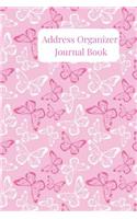 Address Organizer Journal Book