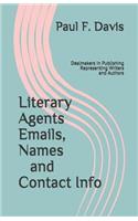 Literary Agents Emails, Names and Contact Info