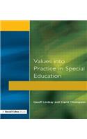 Values into Practice in Special Education