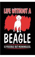 Life Without A Beagle Is Possible But Meaningless.